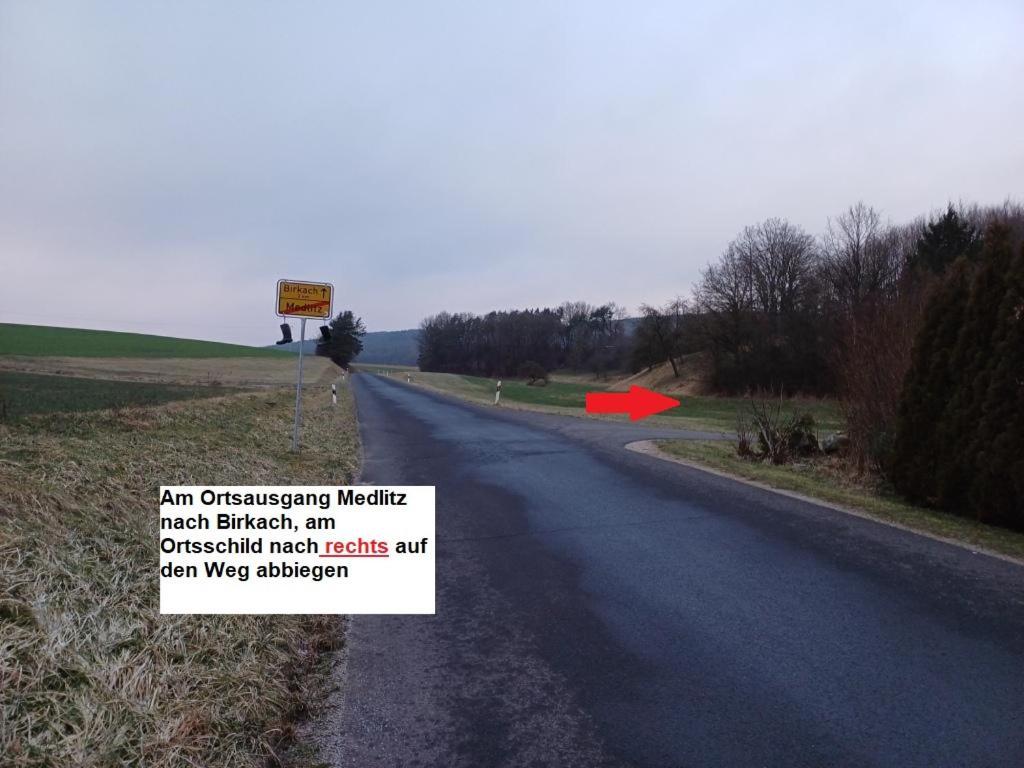 Wohnung In Medlitz Rattelsdorf Eksteriør billede
